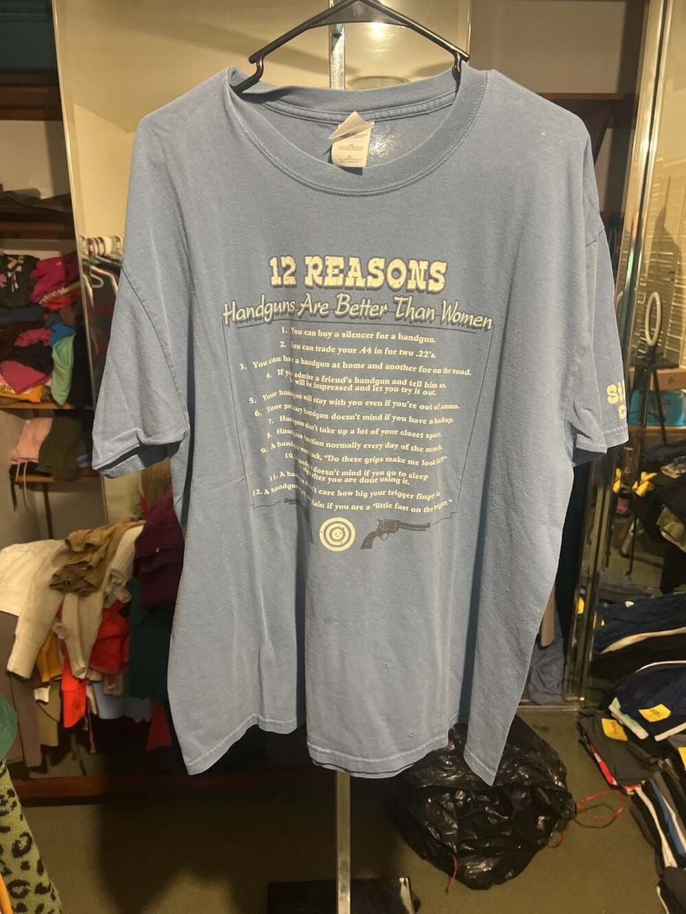 Gildan Ultra Cotton Silverton Colorado 12 Reasons Handguns Are Better Than Women